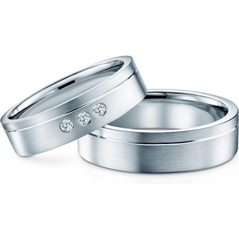 SAVICKI Сватбени халки: титан, плоски, 5 мм