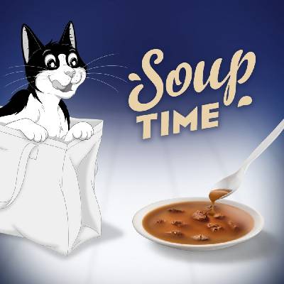 PURINA Felix Original Soup Time Box Fish 6 x 48 g