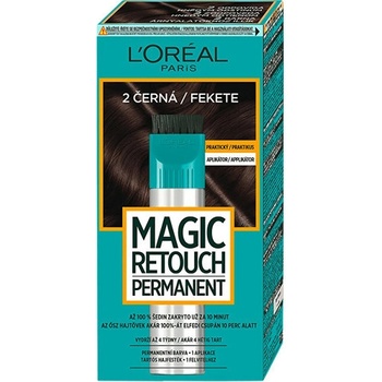 L'Oréal Magic Retouch Permanent 2 Černá