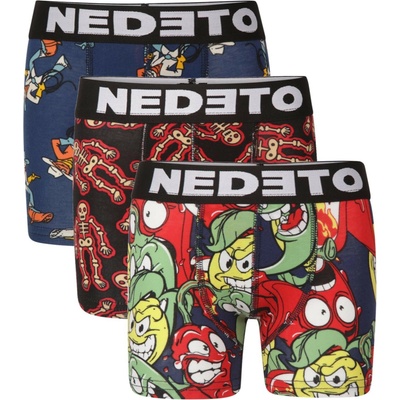 Nedeto 3PACK detské boxerky (3NBDV3) viacfarebné