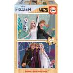 Educa - Puzzle 2x25 Frozen - 40 - 99 piese - puzzlemania - 17,60 лв