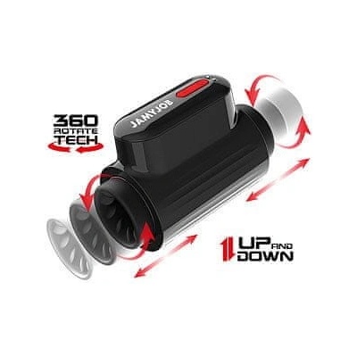 JamyJob Jamyjob Vortex 360 Tech Turbo Black