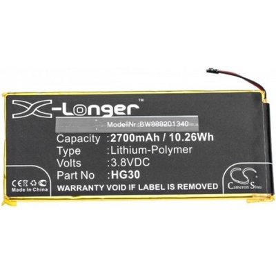 MPS Батерия за Motorola Moto G5s / G6, HG30, 3000 mAh (22210)