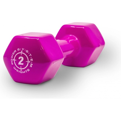 Power System VINYL DUMBELL 2kg – Zboží Dáma