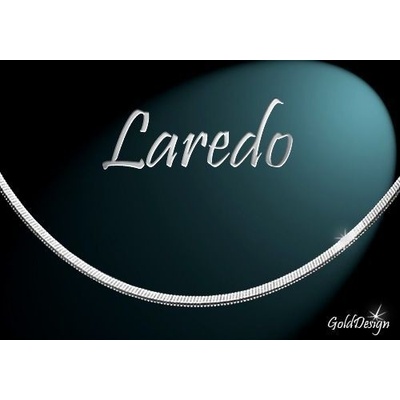 Gold Design Laredo řetízek rhodium (GD241)