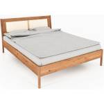 The Beds Дъбово двойно легло с ратанова табла 180x200 cm Pola - The Beds (LOZ3002-1820-2411)