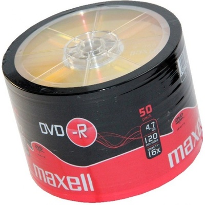 Maxell DVD-R 4,7GB 16x, 50ks