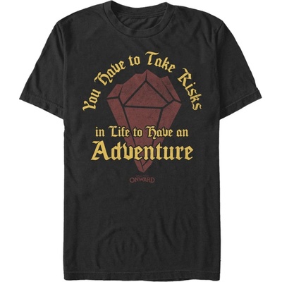 ZOOT. Fan Черна мъжка тениска Pixar Риск за приключения ZOOT. Fan | Cheren | МЪЖЕ | L