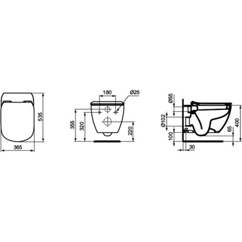 Image 1 of Ideal Standard Tesi T0078
