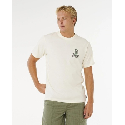 Rip Curl VAPORCOOL SEARCH STACK TEE Bone