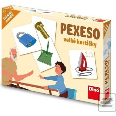 Pexeso předměty velké kartičky