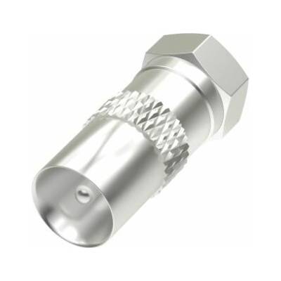 HAMA SAT adaptér, F konektor - koaxiálny konektor - 00205221