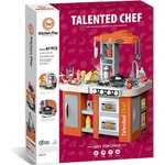 OCIE Детска кухня OCIE Talented Chef с вода и пара, 72 части, оранжева