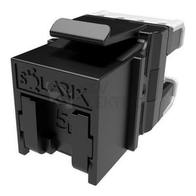 SOLARIX MULTIPACK 24 ks - rychlozařezávací keystone Solarix CAT5E UTP RJ45 SXKJ-5E-UTP-BK-NA 25286713