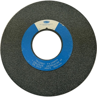Tyrolit Brusný kotouč plochý 250 x 25 x 76 mm 49C60K9V40 T420041
