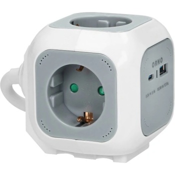 ORNO 4 Plug + 2 USB (OR-AE-13247(GS)/G)