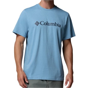 Columbia Мъжка тениска Columbia CSC Basic Logo Tee T-shirt - Rainy Day / Gem Columbia (216-7507-0713)