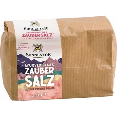 Sonnentor Ayurvédska kúzelná soľ jemná 1kg
