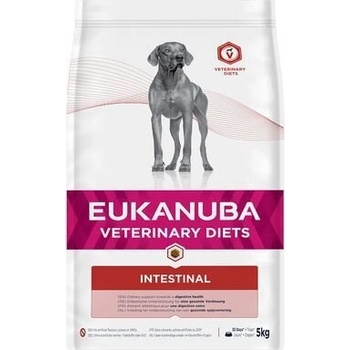 EUKANUBA Veterinary Diets INTESTINAL Adult - за кучета от всички породи над 1г. с чувствителен стомах и храносмилателни проблеми, 5kg