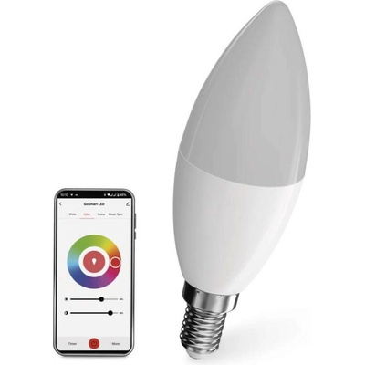 Emos LED RGB Stmievateľná žiarovka GoSmart E14/4,8W/230V 2700-6500K Wi-Fi Tuya