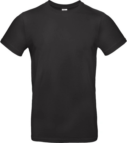 B&C tričko čierne