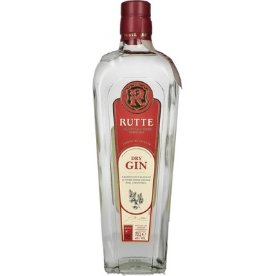 Rutte Dry Gin 43% 0,7 l (holá láhev)