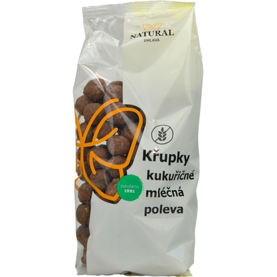 Natural Chrumky kukuričné mliečna poleva 140 g