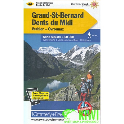 mapa Grand-St.-Bernard 1:60 t.