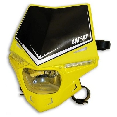 UFO světlomet STEALTH homologovaný s blinkry LED barva žlutá
