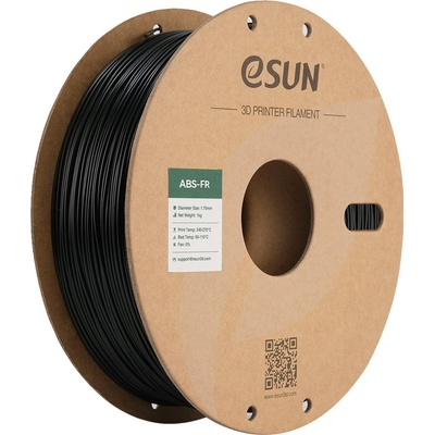 eSUN ABS-FR Black - 1, 75 mm / 1000 g (ABS-FR175B1P1)