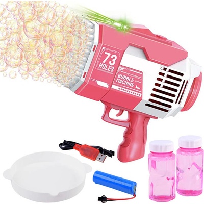 RKToys Bublifuk Bubble Machine Růžová