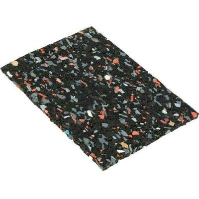 Gumová podložka pre spodnú konštrukciu, 90 × 60 × 8 mm, 48 ks, 77466