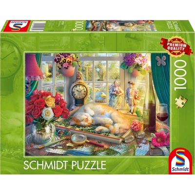 Schmidt Čas s kočkou 1000 dílků