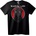 NOONEBRAND Тениска с газова маска Black Death - 7XL, White
