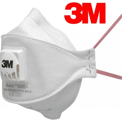 3M Časticový respirátor Aura 9332+ NR D FFP3