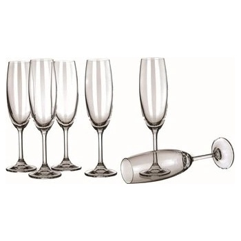 Banquet Crystal Leona flauta poháre na šampanské 210ml, 6ks