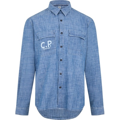 CP Company CP Chambray Shirt Sn43 - Denim D11