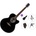 Pasadena PJC-350 Premium SET Black Джъмбо китара
