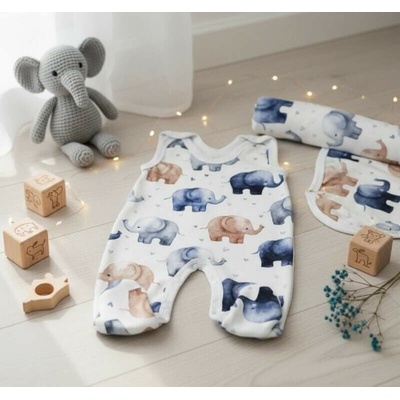 Kojenecké dupačky Slůňata srdíčka – Zbozi.Blesk.cz