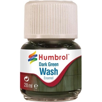 Humbrol panel line Wash Dark Green 28ml AV0203