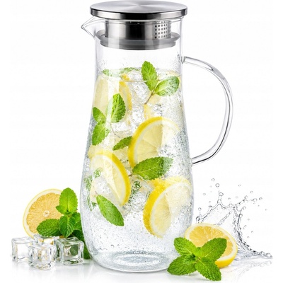 Skleněná karafa s uchem (1,4L)