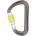 DMM Заключващ се карабинер Dmm Shadow Locking carabiner - Titanium / Lime Green - размер Screwgate (322-0036-0811)