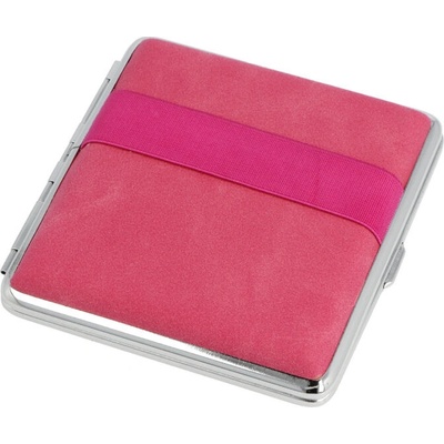 Rubber cigaretové pouzdro Pink 20 cigaret – Zboží Dáma