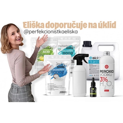 Nanolab NA KVARTÝR eko úklid kys. citrón. 1 kg + jedlá soda 1 kg + ocet 0,5 l + peroxid vodíku 0,5 l + Windows clean 0,5 l + Marseill. mýdlo 100 g + ANTICalc 300 g + LeFleur esenc. olej 10 ml Citrus