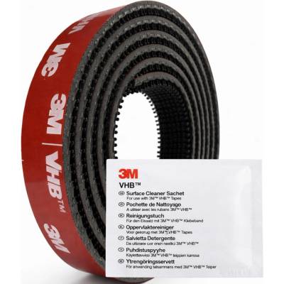 3M Dual Lock SJ3870 12mm x 1m PRŮMYSLOVÝ SUCHÝ ZIP S HŘÍBKOVOU STRUKTUROU A LEPIDLEM