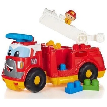 Mega Bloks Mega Hasičské auto s kostkami Finn 8428