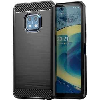 Image 1 of Гръб Carbon fiber soft tpu за Nokia XR 20 - Черен