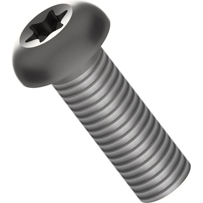 Šroub s půlkulatou hlavou ISO 7380-1 Inox A2 TORX M4x8