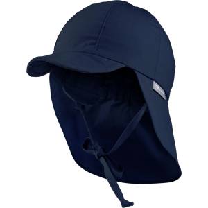 Sterntaler Детска шапка с козирка Sterntaler Kids' Peaked Cap with Neck Flap Cap - Marine - размер 45 cm (904-3659-0312)
