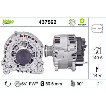 Generátor VALEO 437562